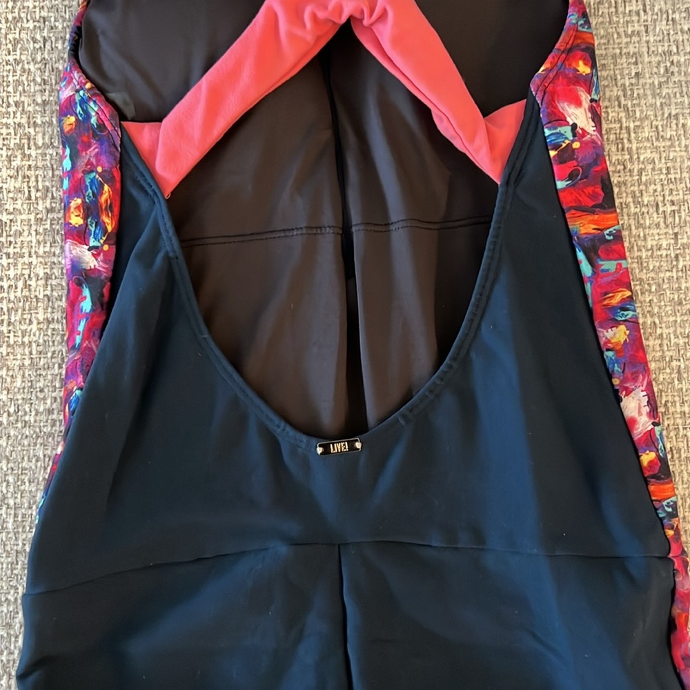 LIVE! ACTIVEWEAR Colorful Racerback Jumpsuit - Picture 7 of 16
